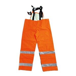 Tingley Icon High Visibility Rainwear Overall Bibs Class E Size XL Orange